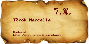Török Marcella névjegykártya